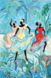 Caribbean Art - Janice Sylvia Brock - Dancing at Dawn