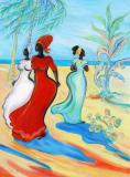 Caribbean Art - Janice Sylvia Brock - En Passant
