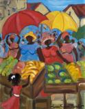 Caribbean Art - Janice Sylvia Brock - Mintha's Day