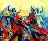 Caribbean Art - Janice Sylvia Brock - Rhythm