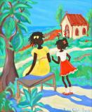 Caribbean Art - Janice Sylvia Brock - Sisters